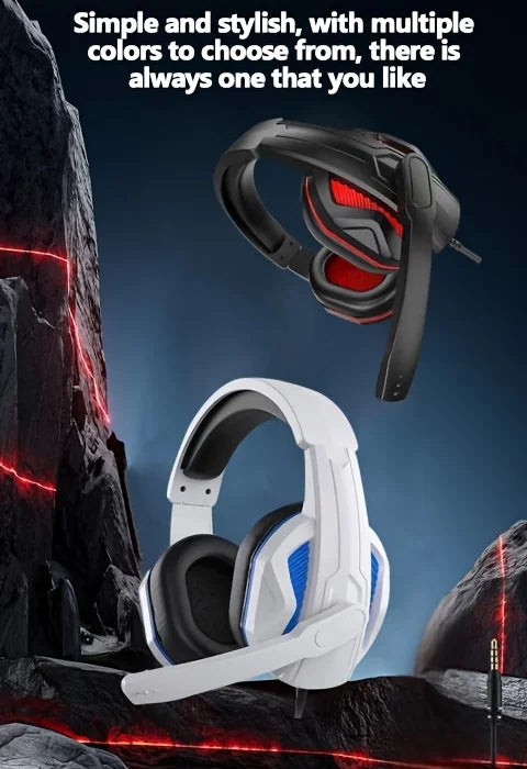 Over-the-Head Wired Headset with Noise Isolation - Lightweight