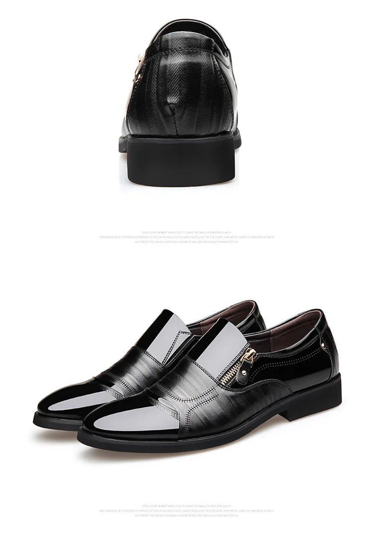 Shoes for Men Shoes Leather Shoes Business Dress Shoes All-Match Casual Shock-Absorbing Wear-Resistant Footwear Chaussure Homme