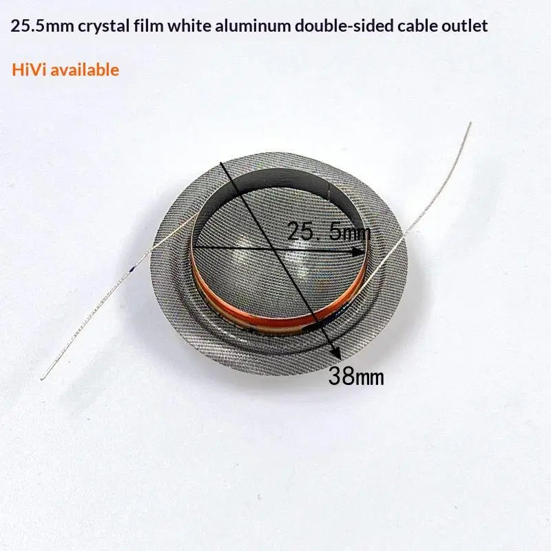 Speaker Tweeter Diaphragms With Clear Sound And Sturdy Build Perfect For DIY Audio Repair And Home Speaker Upgrades