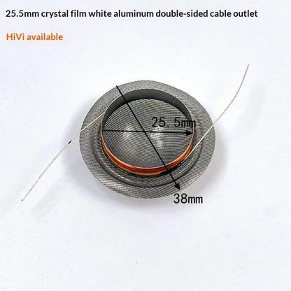 Speaker Tweeter Diaphragms With Clear Sound And Sturdy Build Perfect For DIY Audio Repair And Home Speaker Upgrades
