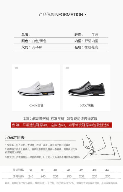 Leather Shoes for Men Designer Loafers High Quality Adult Moccasins Men Driving Shoes Male Footwear Men&