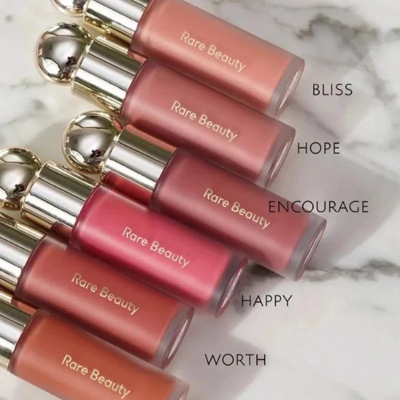 Fashion Brand Rare Beauty Liquid Blush Long Lasting Weightless Moisturizing Cheek Makeup Lip Gloss Natural Nourish Lip Cosmetics