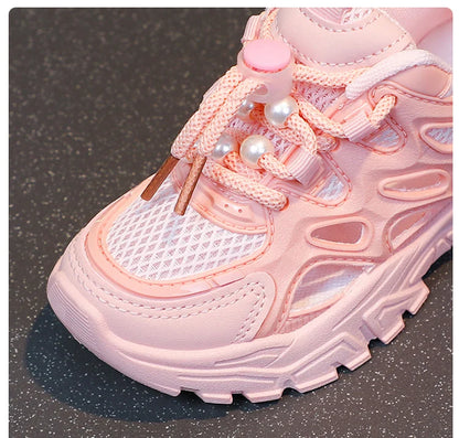 Kids Sandals Summer Shoes For Boys Girls Toddler Boy Girl Soft Sports Shoes Children Running Sneakers Air Mesh Breathable New