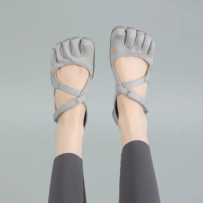 Women‘s Five Toe Shoes with Loop Strap - Barefoot Minimalist Flats for Hiking, Yoga, Gym Quick-Dry Water &amp; Everyday Casual Wear