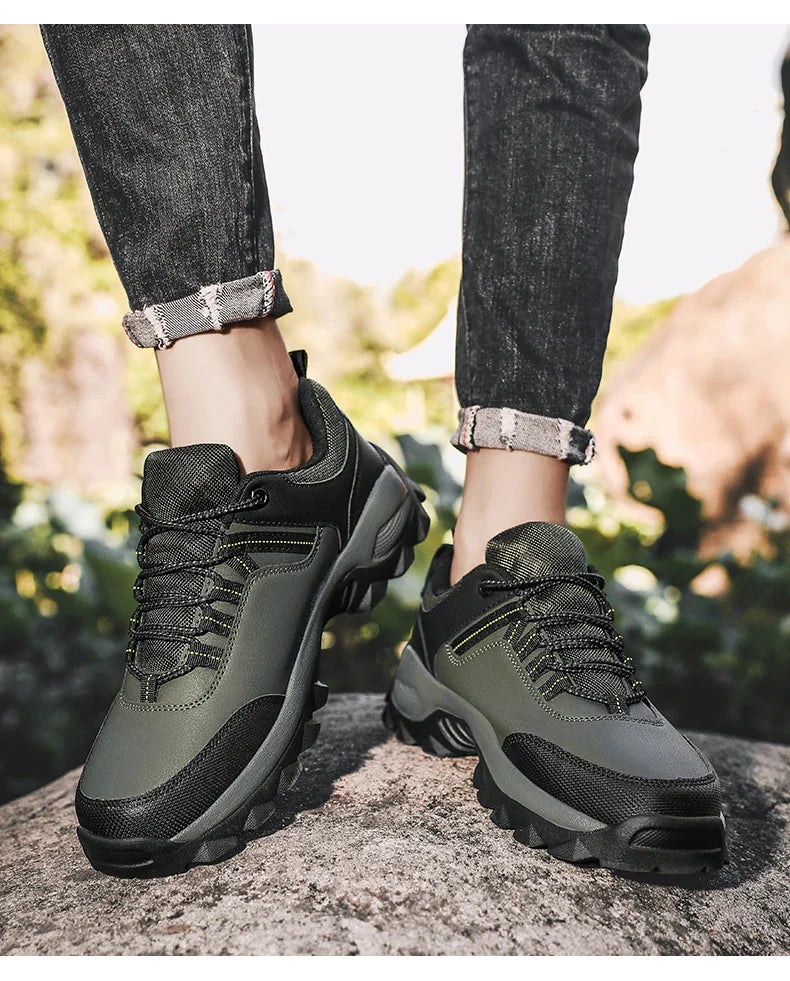 Men Boots Outdoor Sneakers Men Shoes 2025 New Fashion Male Casual Footwear Comfortable Tenis Masculino Botas Men Sneakers Shoes