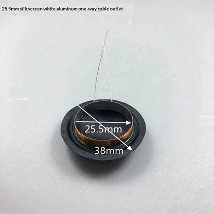 Speaker Tweeter Diaphragms With Clear Sound And Sturdy Build Perfect For DIY Audio Repair And Home Speaker Upgrades