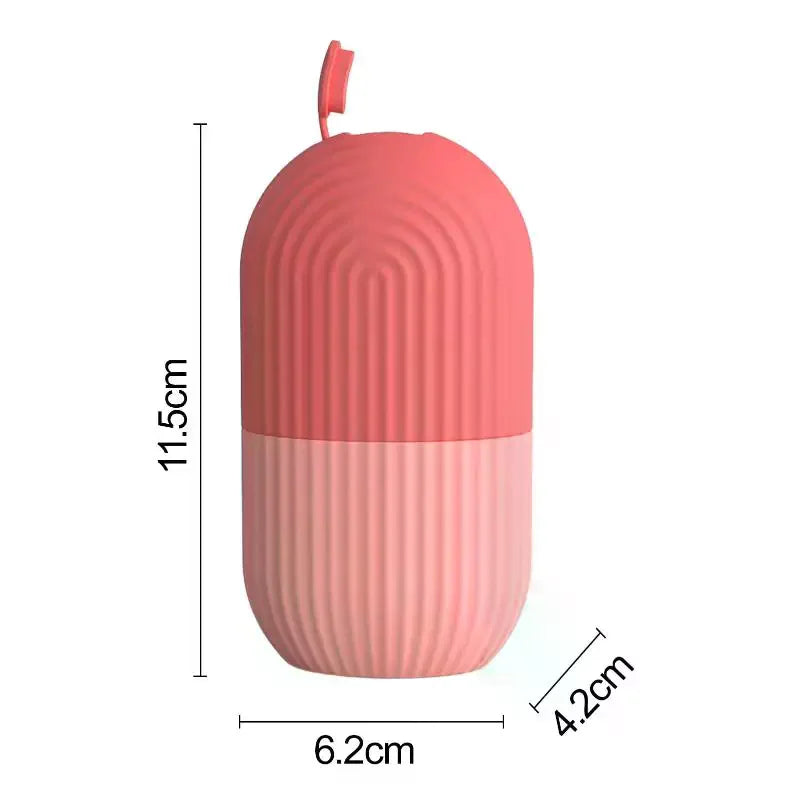 Ice Face Roller  Beauty Massage Silicone Ice Mold For Eye Puffiness Ice Facial Roller Shrink Pores Multifunctional Mold