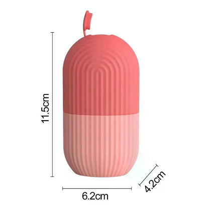 Ice Face Roller  Beauty Massage Silicone Ice Mold For Eye Puffiness Ice Facial Roller Shrink Pores Multifunctional Mold