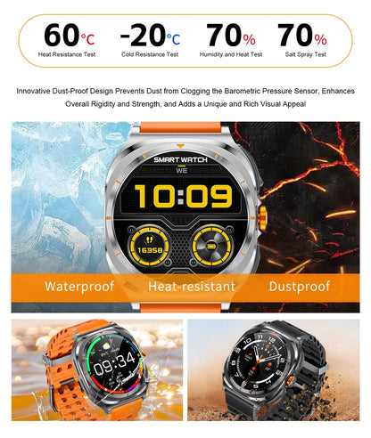 2026 New Watch Earphones 2-in-1 Smart Watch Health Monitoring Bluetooth Call 100+Sports Mode Outdoor Smart Watch Men and Women