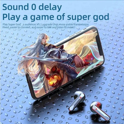 S20 BT Earphone Headphones Mirror Wireless Stereo Headset  with Digital DisplayTouch Control Sports Earbuds for Gaming