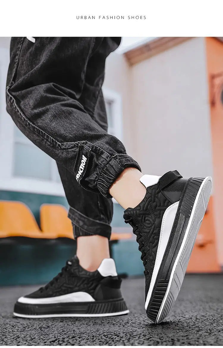 Men Shoes Platform Male Sneakers 2024 New Vulcanized Shoes for Men Casual Running Shoes Large Size 45 46 Hot Sapatos Masculinos