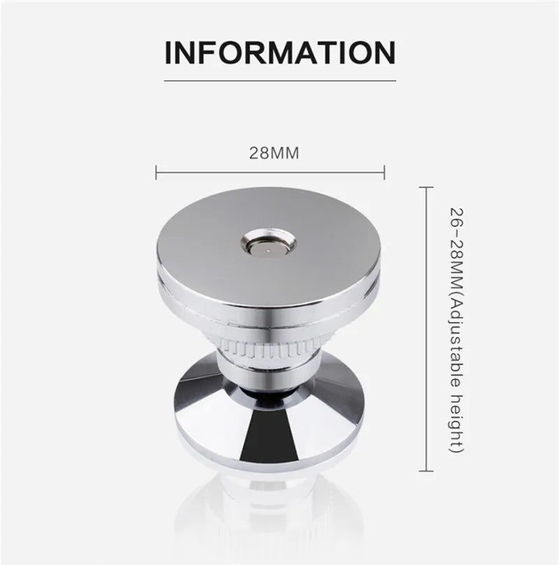 Speaker Stand Speakers Spikes Accessories Isolation Stands For Audio Amplifier Turntable Player Shockproof Foot Pad 26mmx28mm