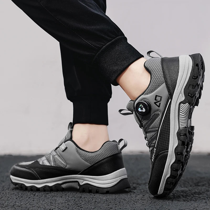 2026 New Shoes for Men Fashionable Hiking Shoes Comfortable and Breathable Men&