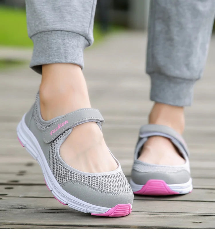 Flat Shoes For Women Light Breathable Autumn Summer Footwear Comfortable Flats Women Moccasins Zapatos Mujeres Mary Jane Shoes