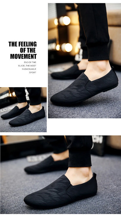 Shoes for Man New Men Fashionable Canvas Breathable Flat Bottomed Walking Shoes with Lightweight Sports Shoes Men&