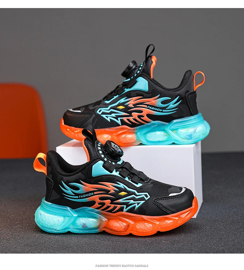 Kids Shoes Boy Casual Sneakers Platform Comfortable Children School Sports Tenis Boy Shoes Children&