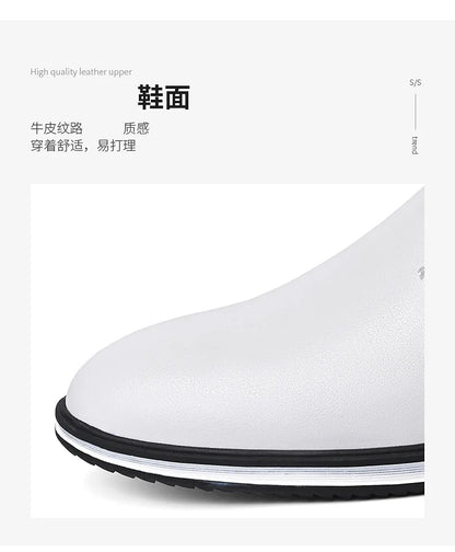 Leather Shoes for Men Designer Loafers High Quality Adult Moccasins Men Driving Shoes Male Footwear Men&