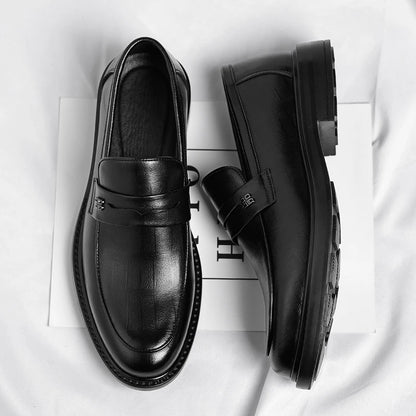 Male Shoes High Quality Fashion Men Business Shoes Italian Handmade Shoes Genuine Leather Loafers Slip-ons Men Casual Footwear