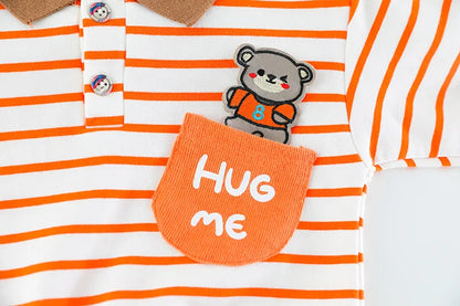 Toddler Tracksuit Spring Baby Clothing Sets Children Boys Fashion Sport Clothes Kids Cartoon Bear Sweatshirt And Pants 2Pcs Suit