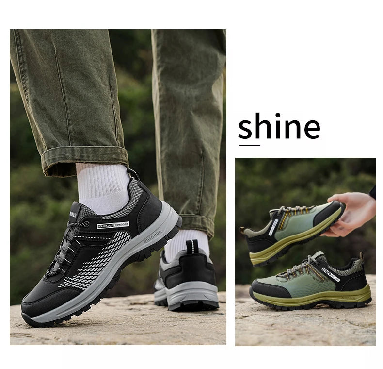 Men's Shoes Are Comfortable, Shock-Absorbing, anti Slip, Wear-Resistant, Breathable, and lightweight. They Are Suitable for Outd