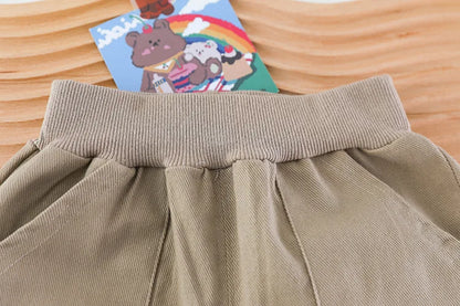 Toddler Tracksuit Spring Baby Clothing Sets Children Boys Fashion Sport Clothes Kids Cartoon Bear Sweatshirt And Pants 2Pcs Suit