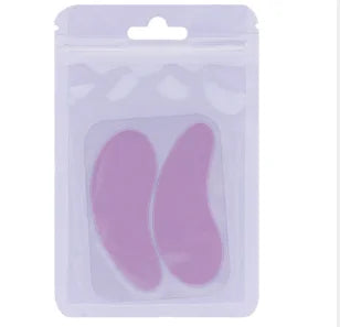 New Reusable 1Pair Eye Pads Silicone Stripe Lash Lift Eyelash Extension Hydrogel Eye Patches Under Eye Gel Patch Makeup Tools