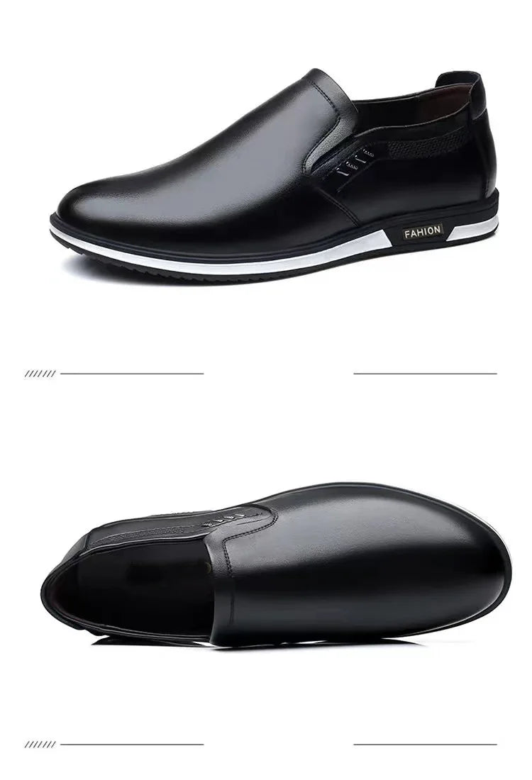 Leather Shoes for Men Designer Loafers High Quality Adult Moccasins Men Driving Shoes Male Footwear Men&