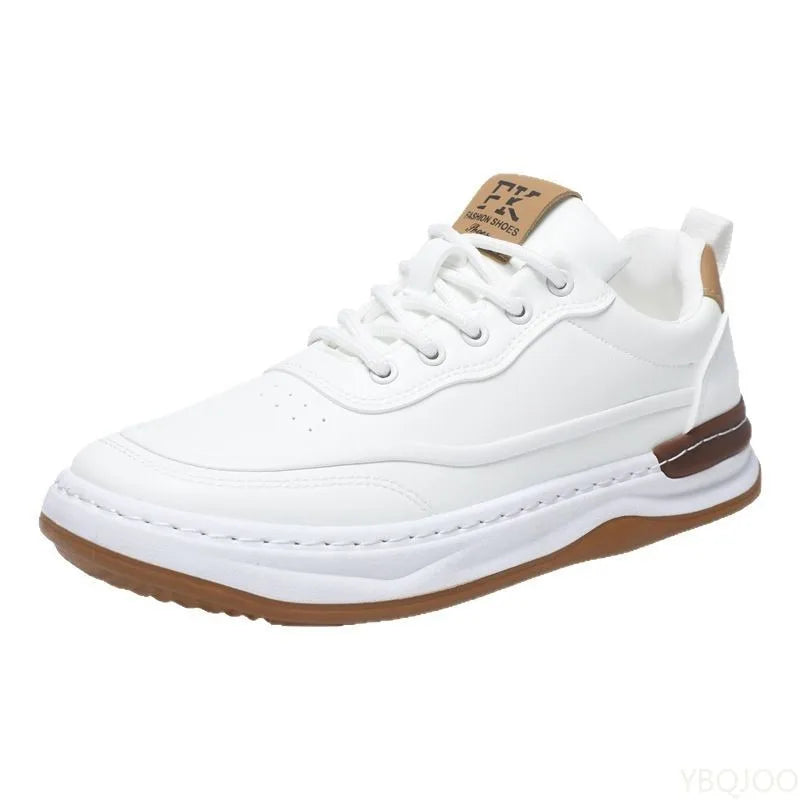 Men's casual shoes for spring autumn fashionable versatile breathable simple comfortable non slip flat sports board shoes