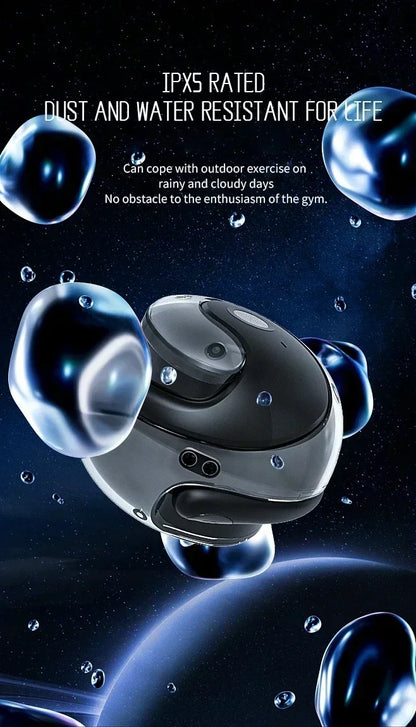 Wireless Headphones Bluetooth Headset with Mics HiFi Stereo Sound Earphones Smart Touch Sports Earbuds for phones