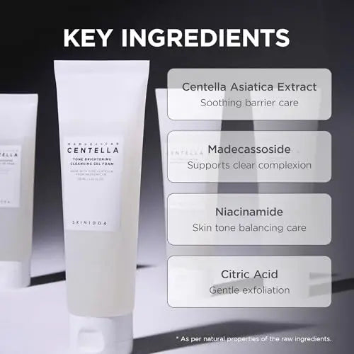 SKIN1004 Centella Cleanser Foam Series 125ml Poremizing/Ampoule/Tea-Trica BHA/Tone Brightening Face Wash Sensitive Skin K-Beauty