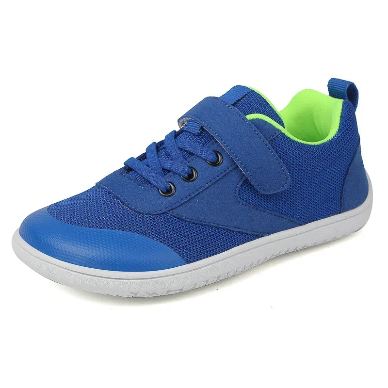 Kids Wide Barefoot Shoes Minimalist Boys Girls Sneakers Lightweight Non Slip Children Walking Shoes Casual Skate Flat