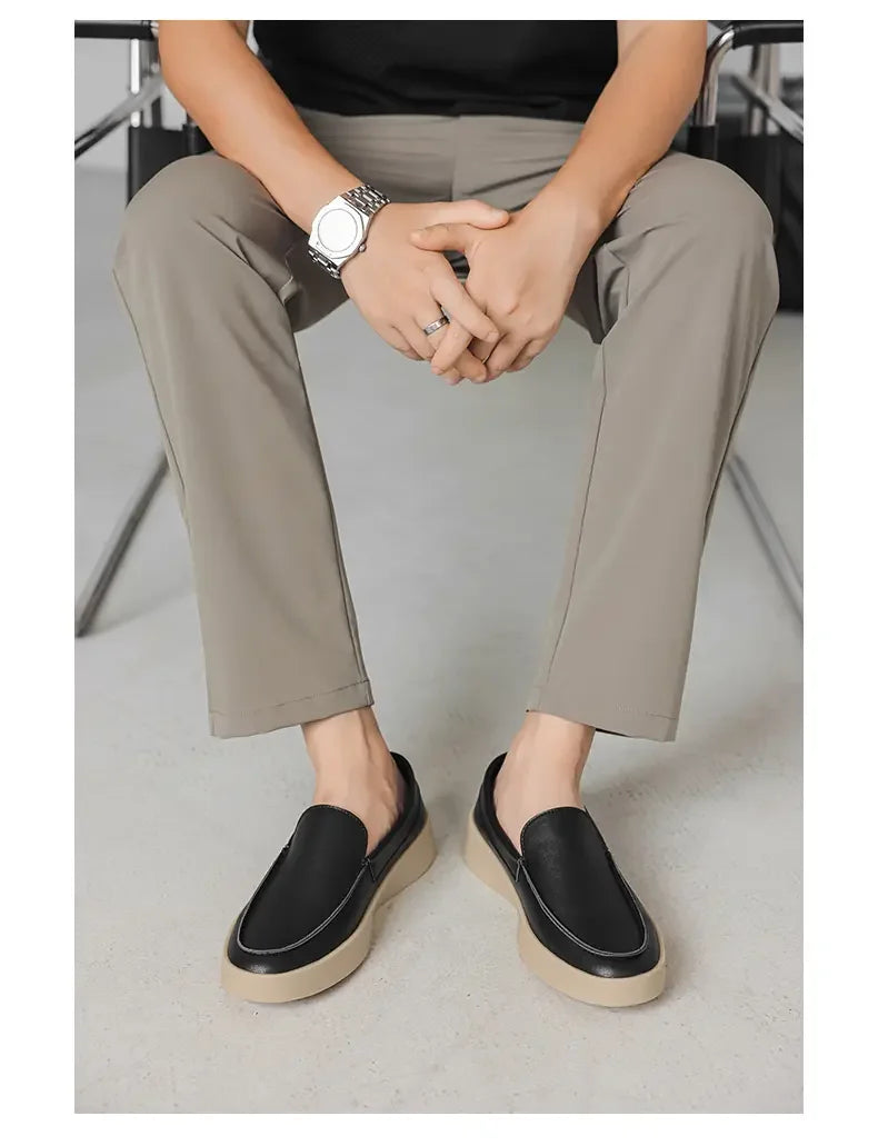 Shoes for Men Fashion Comfortable Leather Shoes Luxury Formal  Loafers for Men Sneakers Casual Oxford Shoes Zapatillas Hombre