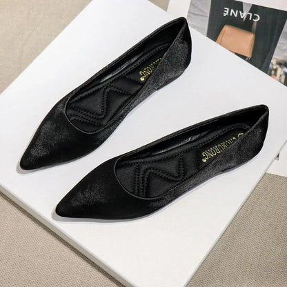 Ladies Footwear Low Heel Elegant Office Non Slip Women&