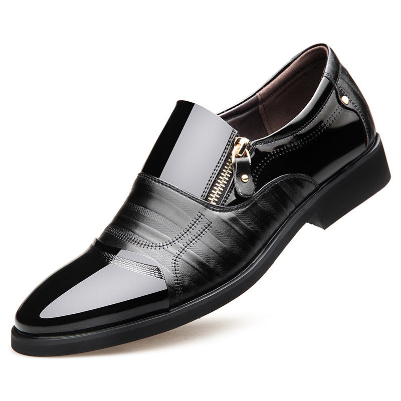 Shoes for Men Shoes Leather Shoes Business Dress Shoes All-Match Casual Shock-Absorbing Wear-Resistant Footwear Chaussure Homme