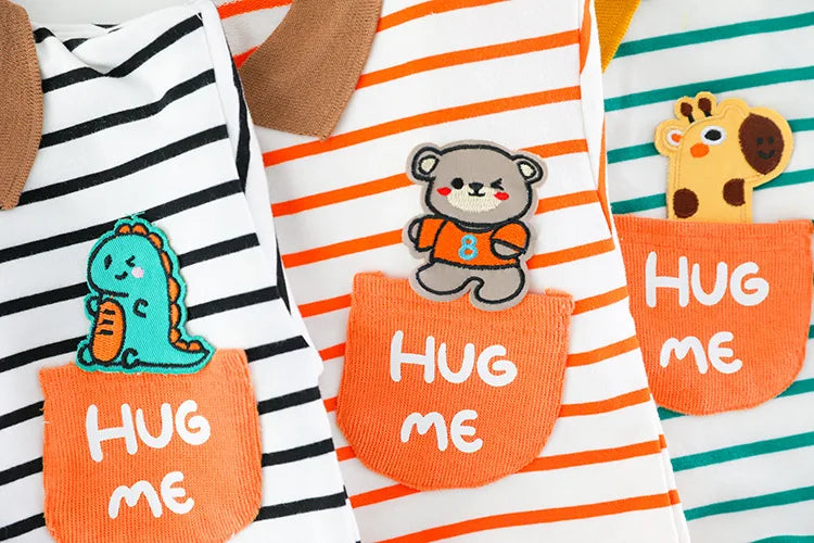 Toddler Tracksuit Spring Baby Clothing Sets Children Boys Fashion Sport Clothes Kids Cartoon Bear Sweatshirt And Pants 2Pcs Suit
