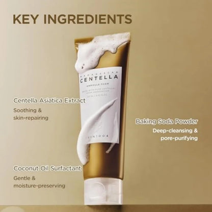 SKIN1004 Centella Cleanser Foam Series 125ml Poremizing/Ampoule/Tea-Trica BHA/Tone Brightening Face Wash Sensitive Skin K-Beauty