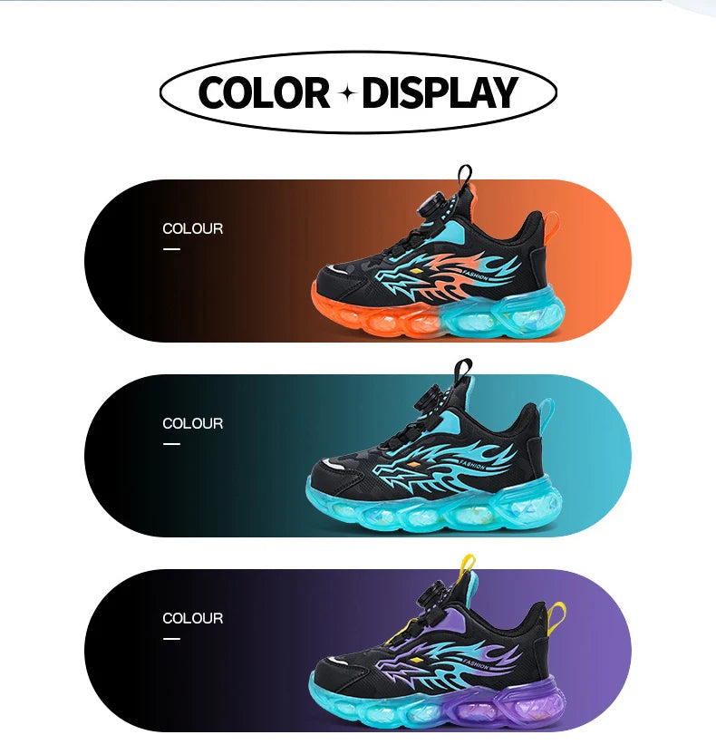 Kids Shoes Boy Casual Sneakers Platform Comfortable Children School Sports Tenis Boy Shoes Children&