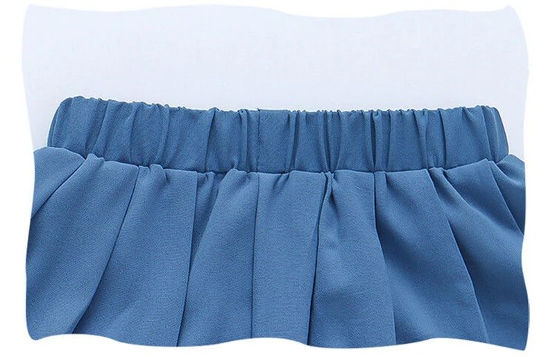 Kids Girls Clothes Sets Cartoon Bow T-Shirts Tops Pleated Skirts Suits Sailor Moon Cosplay Party Custume Children Clothes Sets