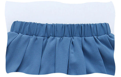 Kids Girls Clothes Sets Cartoon Bow T-Shirts Tops Pleated Skirts Suits Sailor Moon Cosplay Party Custume Children Clothes Sets