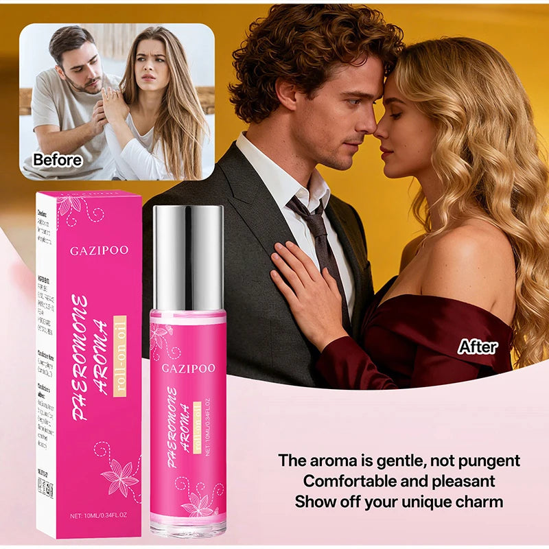 Pheromones Perfume For Women To Attract Men,Long Lasting Roll On Scent,Fruity Floral Eau De Parfum,Jasmine/Violet/Musk Fragrance