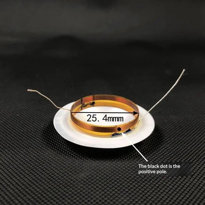 Speaker Tweeter Diaphragms With Clear Sound And Sturdy Build Perfect For DIY Audio Repair And Home Speaker Upgrades