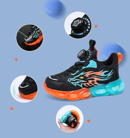 Kids Shoes Boy Casual Sneakers Platform Comfortable Children School Sports Tenis Boy Shoes Children&