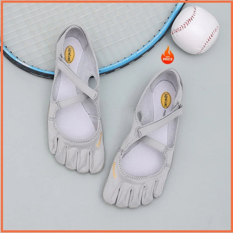 Women‘s Five Toe Shoes with Loop Strap - Barefoot Minimalist Flats for Hiking, Yoga, Gym Quick-Dry Water &amp; Everyday Casual Wear