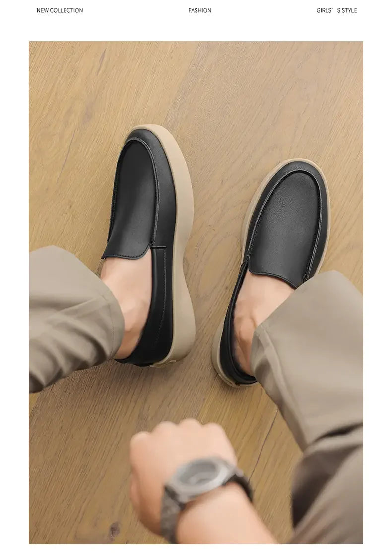 Shoes for Men Fashion Comfortable Leather Shoes Luxury Formal  Loafers for Men Sneakers Casual Oxford Shoes Zapatillas Hombre