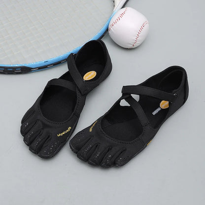 Women‘s Five Toe Shoes with Loop Strap - Barefoot Minimalist Flats for Hiking, Yoga, Gym Quick-Dry Water &amp; Everyday Casual Wear