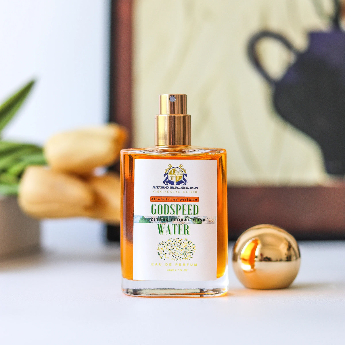 Rich essential oils with long-lasting fragrance High-quality floral notes Essence Alcohol-Free Parfume Oil 50ml for Women &amp; Men