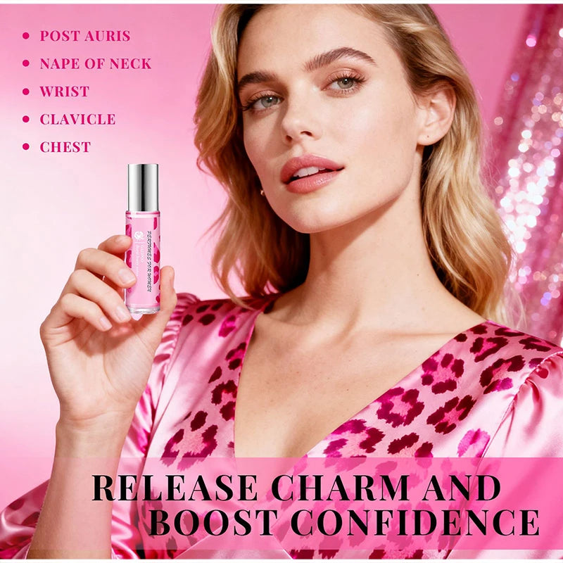 Pheromones Perfume For Women To Attract Men,Long Lasting Roll On Scent,Fruity Floral Eau De Parfum,Jasmine/Violet/Musk Fragrance