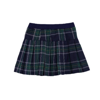 Toddler Student Clothes Sets Kids British Class Outfits Girls Jacket Plaid Skirt Suits Children Formal Dress Boys School Uniform