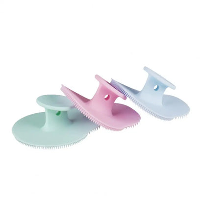 Silicone Cleansing Brush Soft Face Massaging Brush Blackhead Removal Facial Massage Cleansing Brush Women Face Cleaner Makeup