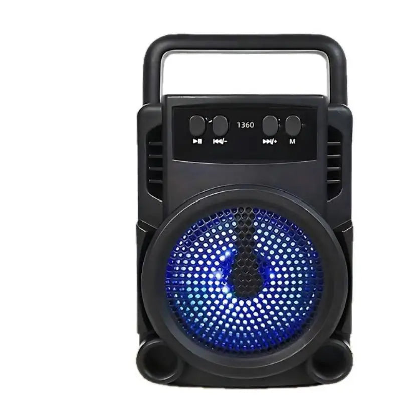 Bluetooth Speaker Wireless Stereo 20W Output Stylish Retro Design Long Lasting Battery for Home Office Party